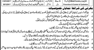 District Lahore Health Department Nawa-i-waqt Newspaper 02 December 2017 (Total Jobs 426)