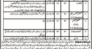 Swat, Nawaz Sharif Kidney Hospital 09 Jobs, 11 Jan 2018 Daily Mashriq Newspaper.