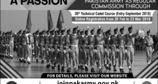 Pakistan Army New Jobs 25th February 2018 Daily Express Newspaper