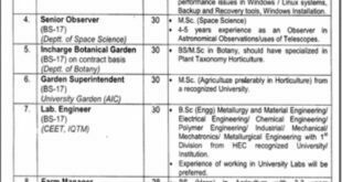 Jobs in University of the Punjab March 08 2018 Daily Jang Newspaper