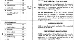 Jobs in Services Institute of Medical Sciences/Services Hospital Lahore Daily Express Newspaper 28 March 2018