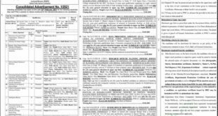 FPSC Jobs February 2021 | Advertisement No 1/2021